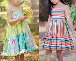 Modelos de vestido sales infantil simples