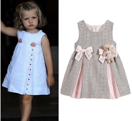 Vestido com hot sale pregas infantil